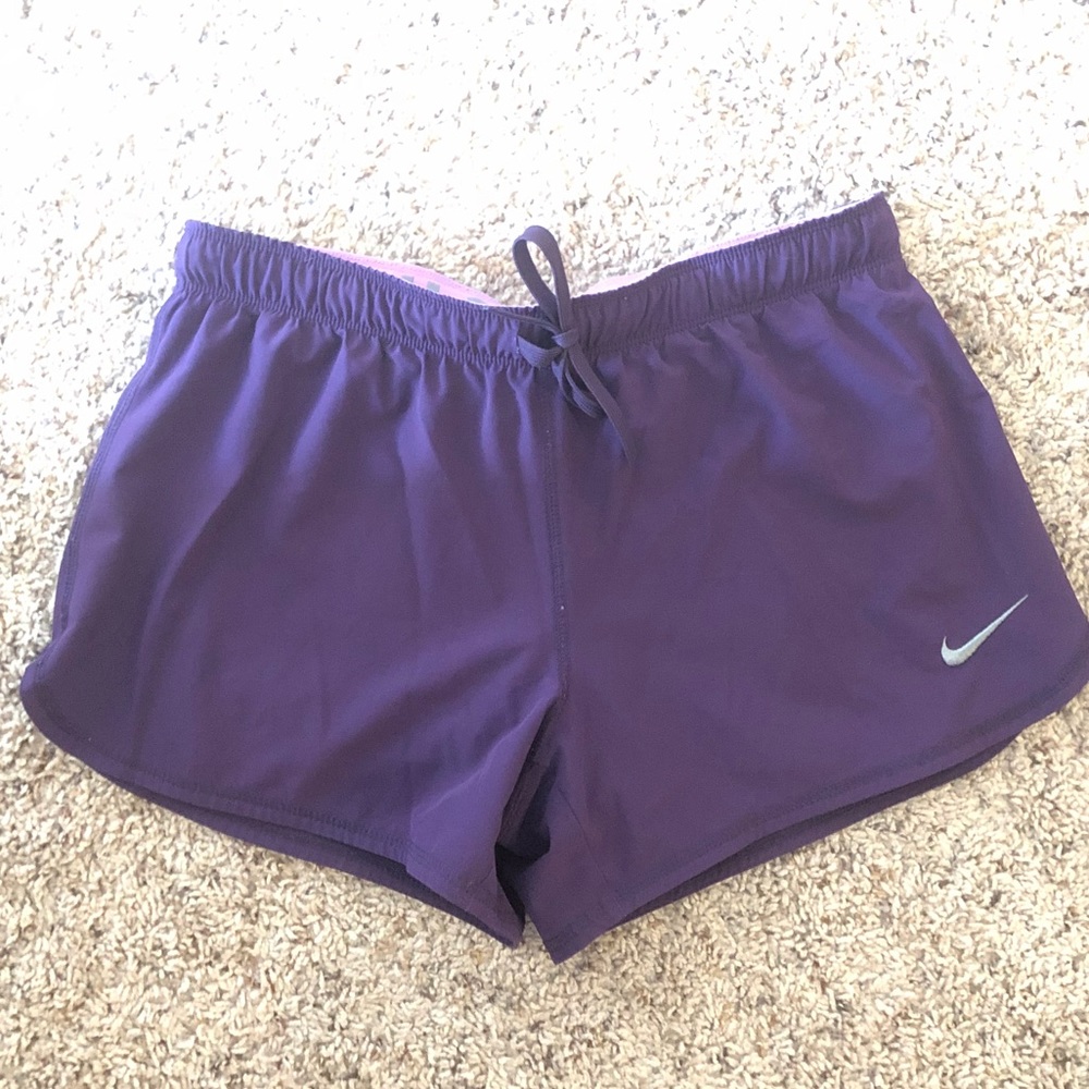 Nike Dri-Fit Purple Shorts Size Small
